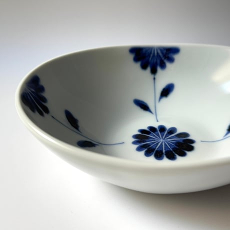 陶房遊　サラダボウル 菊つなぎ ハ