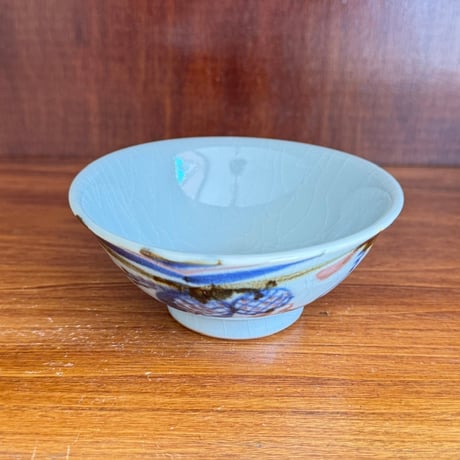 皐月窯　茶碗(小) ざくろ さ19C