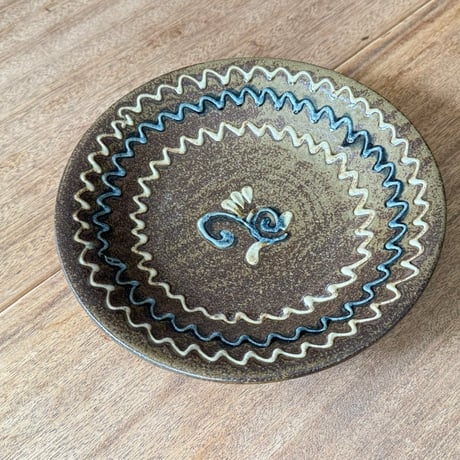 田村窯　8寸皿 タ8J (直径約25cm)
