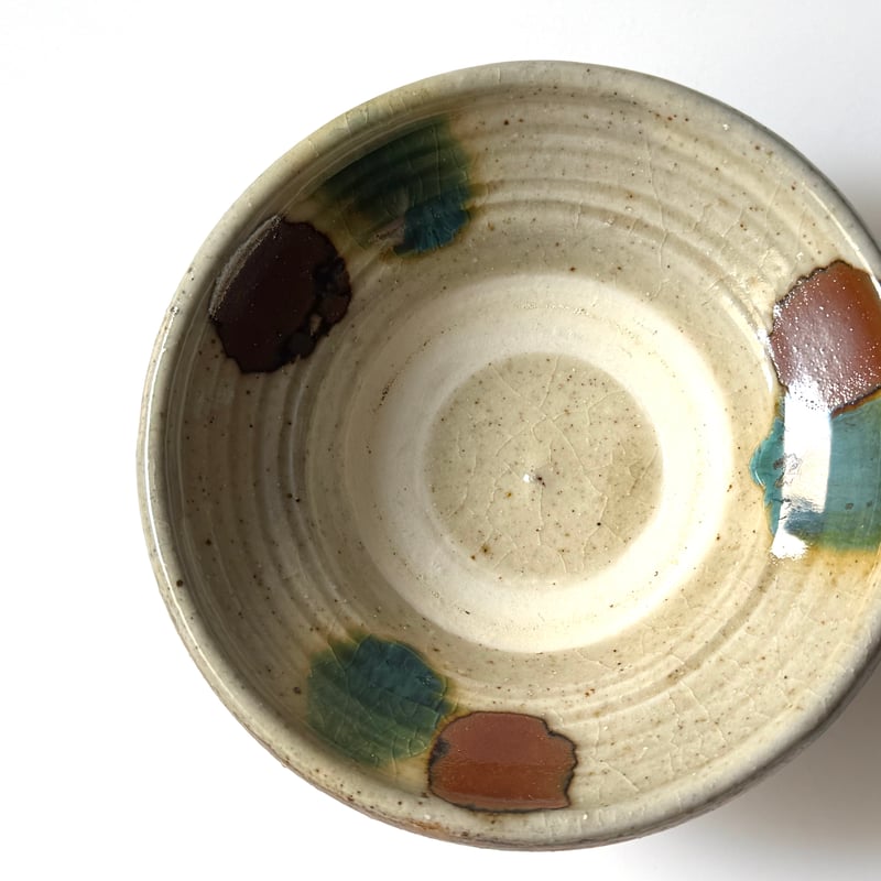 キマノ陶器 3寸深皿 三彩 D（直径約10cm) | kogeiseikatsu.shop