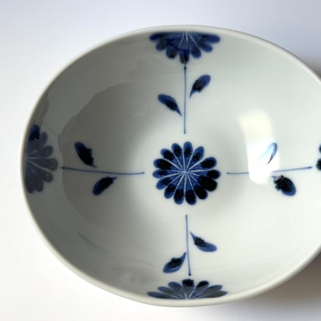 陶房遊　サラダボウル 菊つなぎ ハ