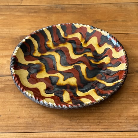紀窯　中川紀夫　７寸皿 (直径約19.5cm)  は