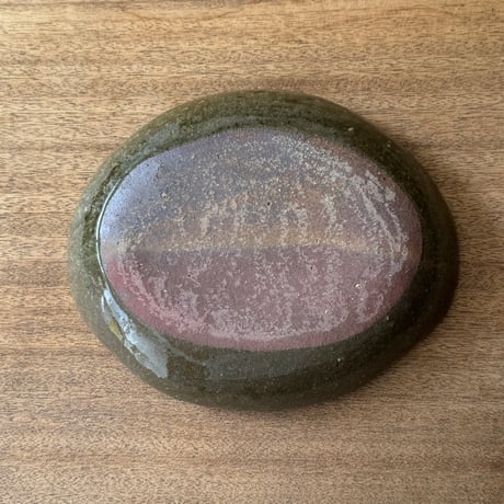 田部井勇太　タタラ皿 3B（約24×19cm)