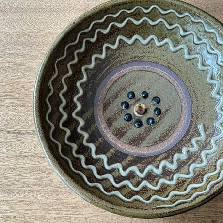 田村窯　7寸浅鉢 タ7浅A (直径約22cm)