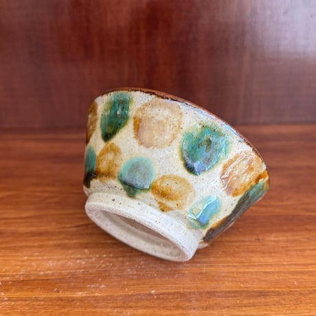 キマノ陶器　3.5寸安南鉢 キ39A（直径約10.5cm)