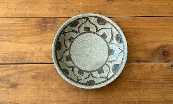 P0831601K 末家焼 水指 ひろ窯 茶道 最高級品 在銘 工芸品 みちのく