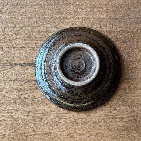 キマノ陶器　5寸皿 キ3C（直径約15cm)