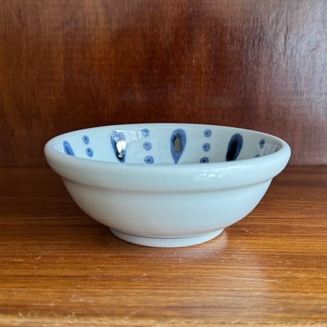 陶房遊　4.5寸玉縁鉢 27 (直径約13.5cm)