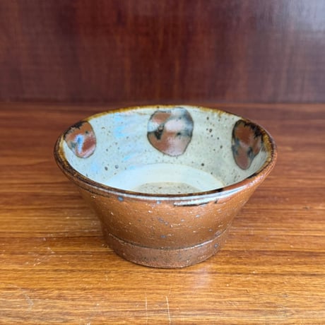 キマノ陶器　3.5寸安南鉢 キ39B（直径約10.5cm)