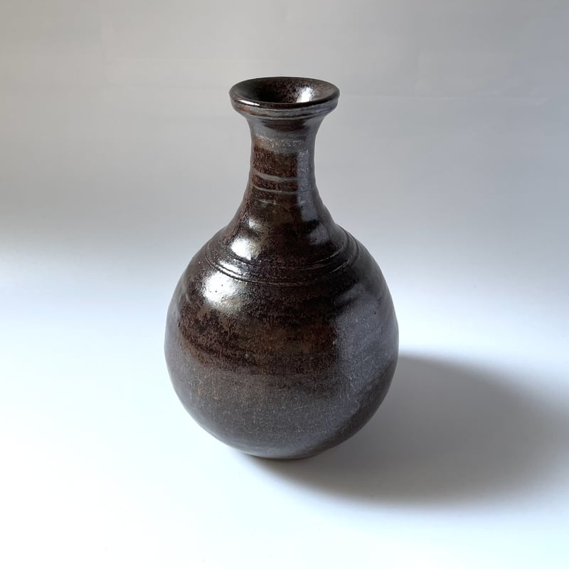 野はら屋 佐々木かおり 花瓶 黒 | kogeiseikatsu.shop