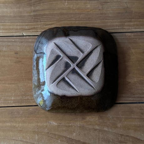 佐川義乱　スクエアボウル 3D (約12×12cm)