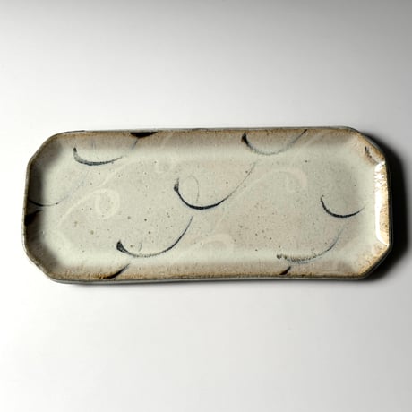 柳瀬俊一郎 八角長皿 ぐる A (約27×11.5cm) | kogeiseikatsu.shop