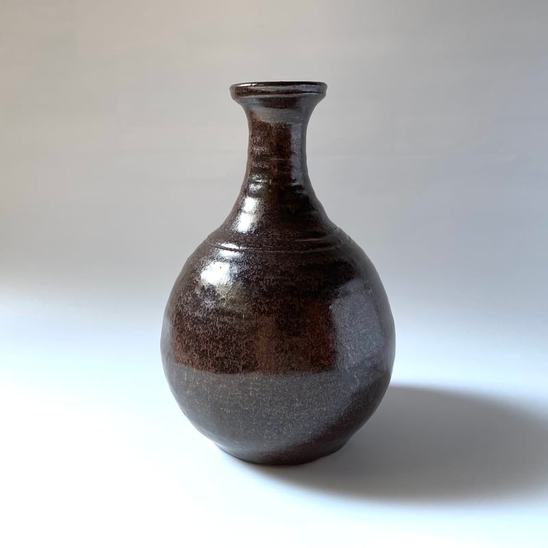野はら屋 佐々木かおり 花瓶 黒 | kogeiseikatsu.shop