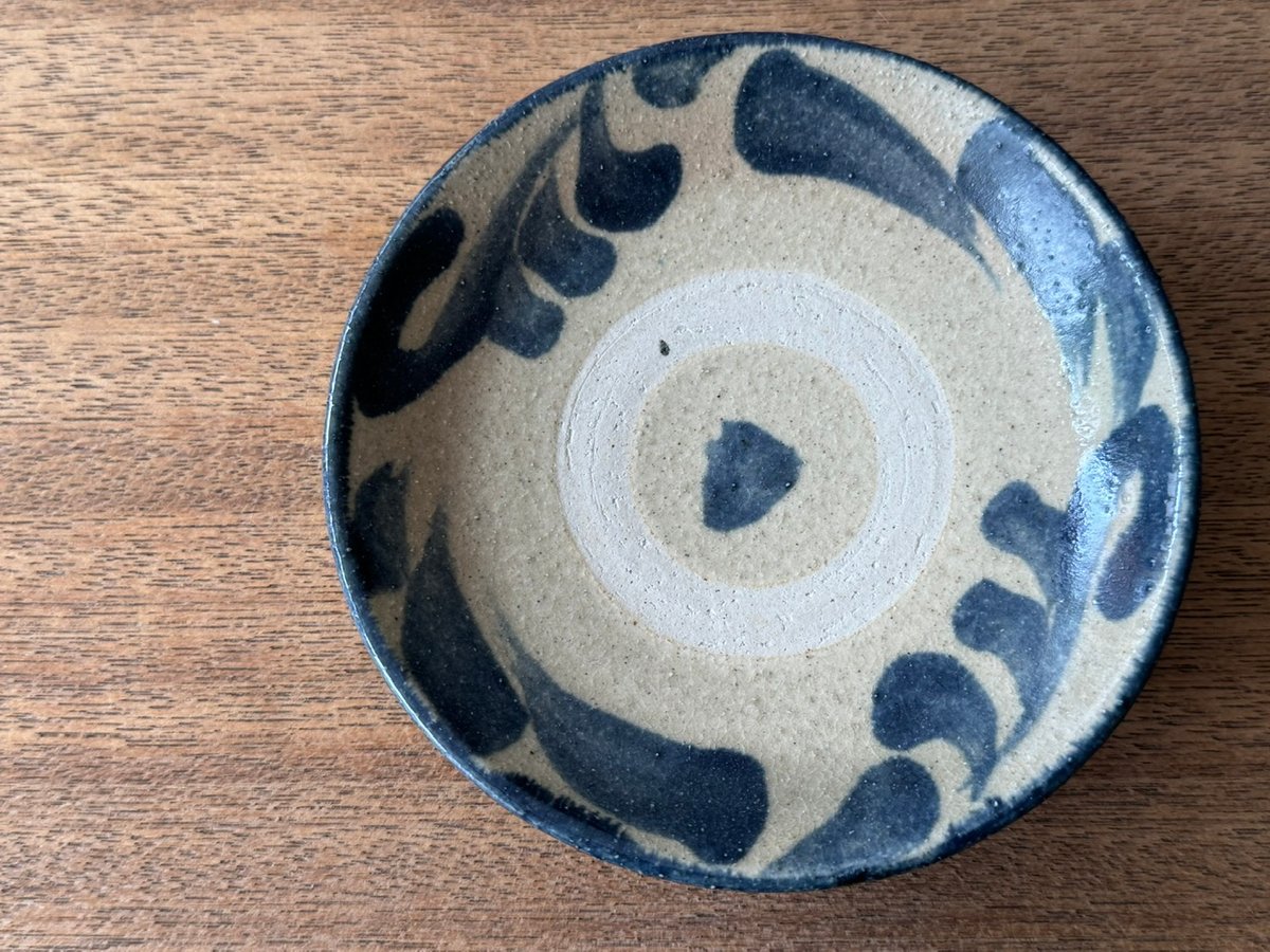 北窯 松田共司工房 4寸皿 キ4C（直径約12cm) | kogeiseikatsu.shop