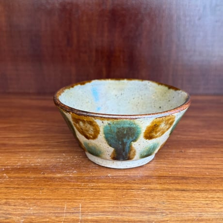 キマノ陶器　3.5寸安南鉢 キ39A（直径約10.5cm)