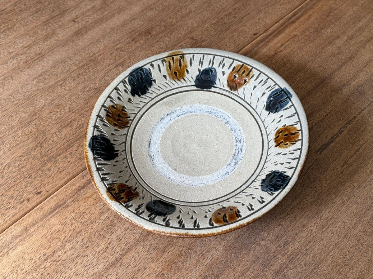 北窯 松田共司工房 8.5寸皿 キ8.5A（直径約26cm) | kogeiseikatsu.