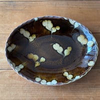 柳瀬俊一郎　カレー皿 双葉 40B2（約24.5×18.5cm)