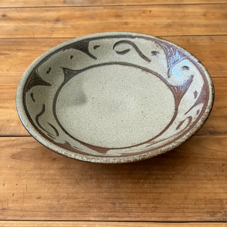 こだま土　7寸皿 (直径約21.5cm) イ
