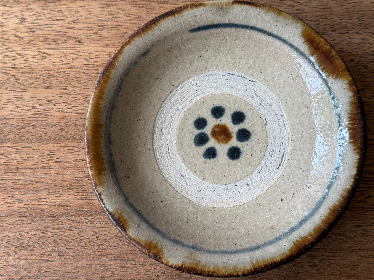 北窯 松田共司工房 4.5寸皿 キ4.5B（直径約14cm) | kogeiseikatsu.