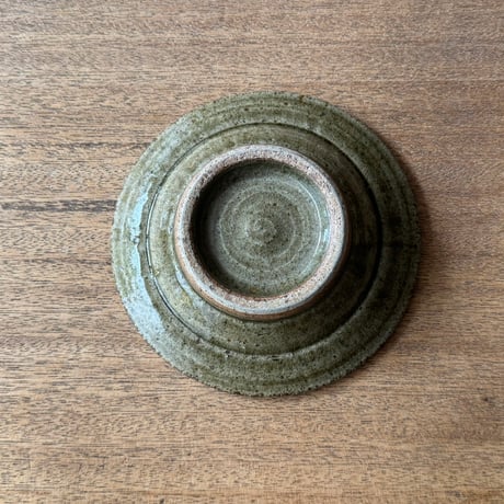 キマノ陶器　5寸皿 キ3F（直径約15cm)