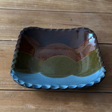 佐川義乱　スクエアボウル 3A (約12×12cm)