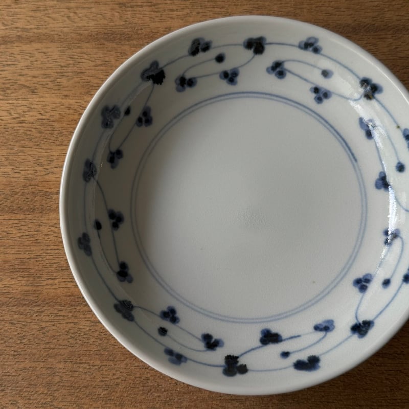 砥部焼 中田窯 5寸丸皿 N2 (直径約15.5cm) | kogeiseikatsu.shop