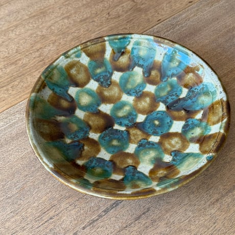 キマノ陶器　餃子皿 キ15C（直径約24.5cm)