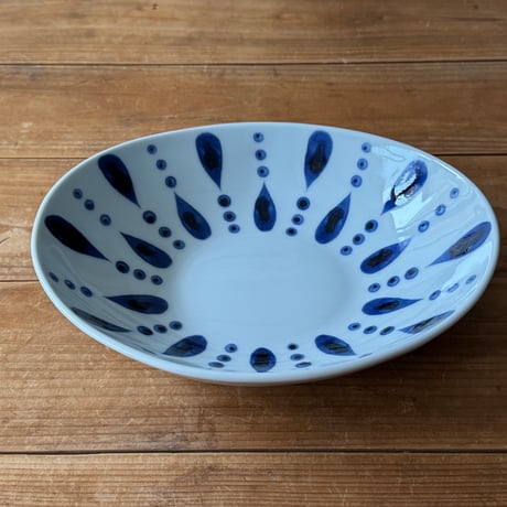 陶房遊　カレー鉢 20A（約22×18cm)