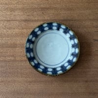 砥部焼 中田窯　5寸リム皿 N1B (直径約16cm)