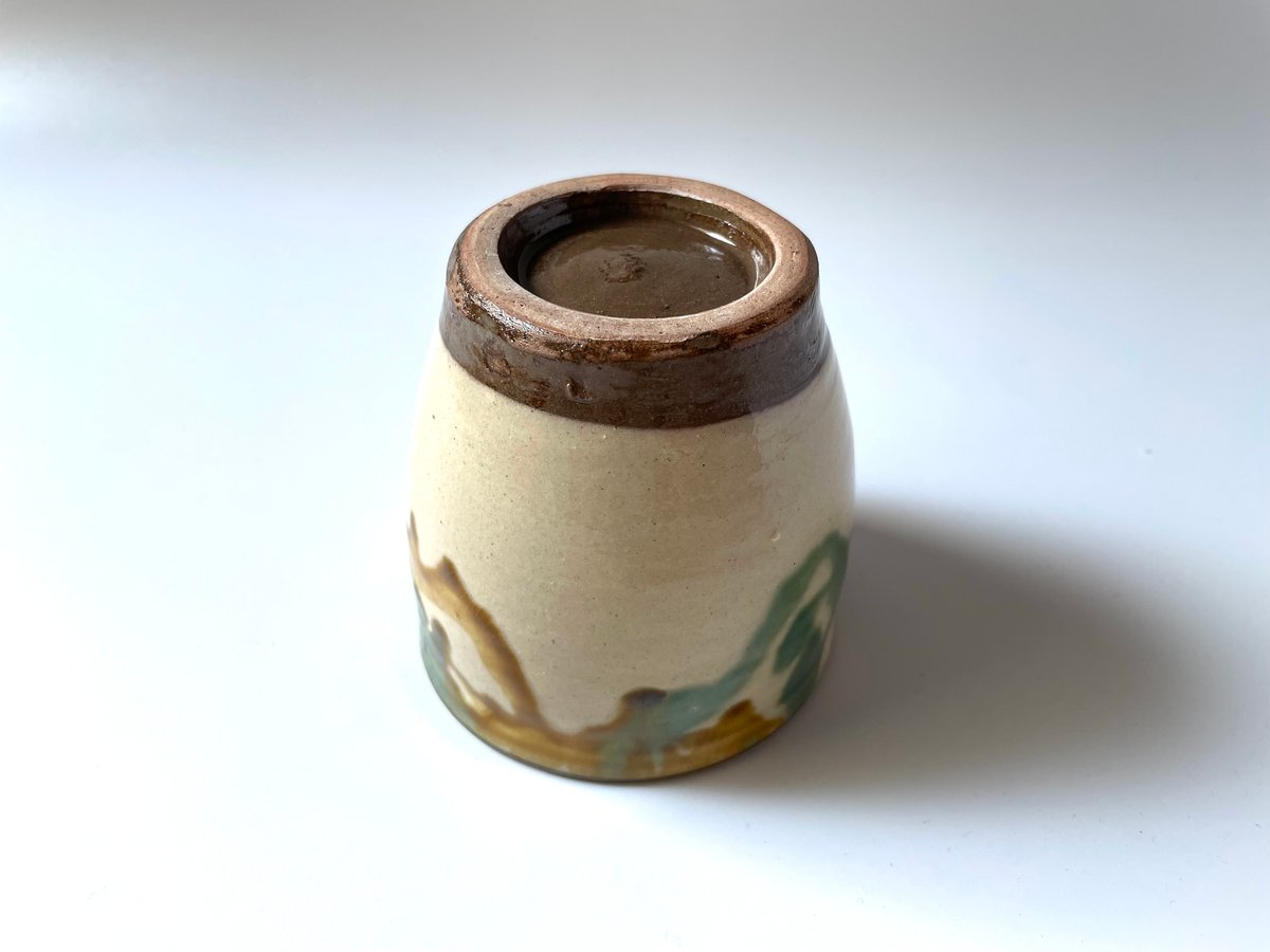 野はら屋　佐々木かおり　陶器　民藝 野はら屋 佐々木かおり コップ大三彩 C | kogeiseikatsu.shop