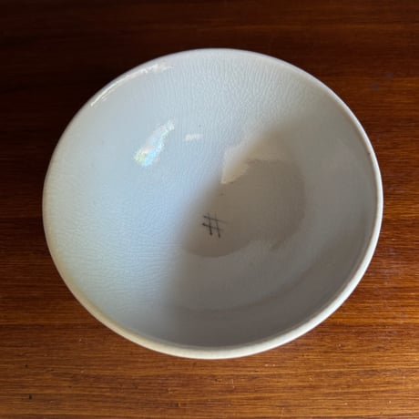 陶彩窯　茶碗(小）古砥部花垣文 と11A