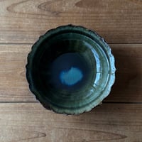 村澤陶苑 村澤享　稜花皿 8A (直径約14.5cm)