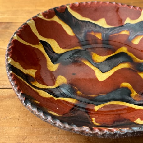 紀窯　中川紀夫　丸皿 (直径約16.5cm)   B