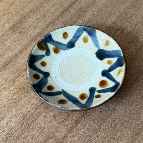 北窯 松田共司工房　4寸皿 キ4A（直径約12cm)