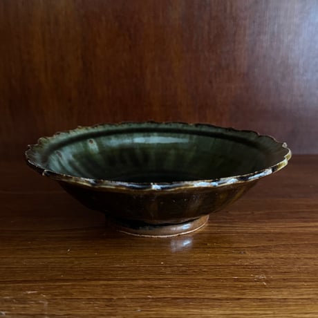 村澤陶苑 村澤享　稜花皿 8A (直径約14.5cm)