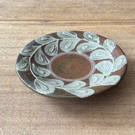 田村窯　6寸皿 タ6D(直径約18.5cm)