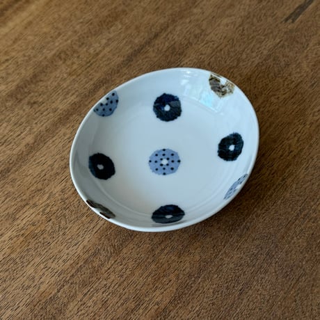 イロリ工房　楕円皿 イ13A（約11×10cm)
