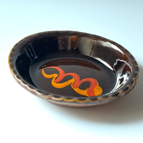 柳瀬俊一郎　楕円グラタン皿 E (約18×15cm)