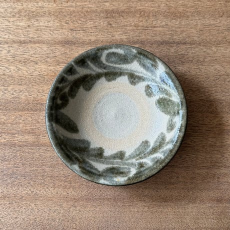榮一工房　５寸皿 エ5B（直径約15.5cm）