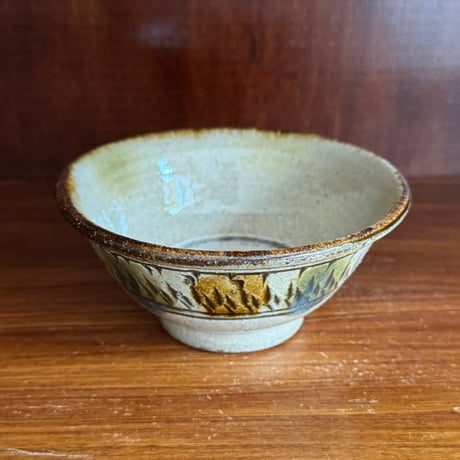 北窯 松田共司工房　4寸マカイ キ4A（直径約12.5cm)
