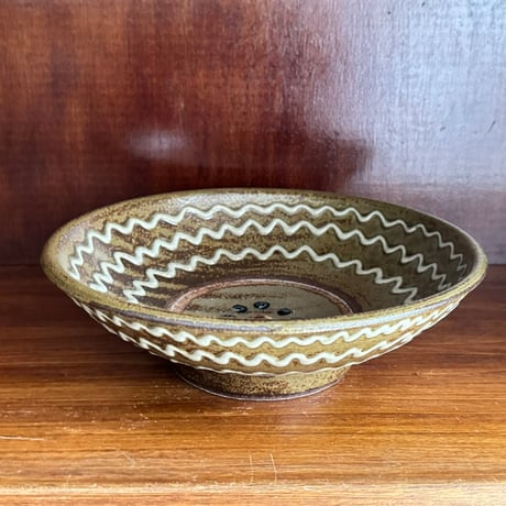 田村窯　7寸浅鉢 タ7浅A (直径約22cm)