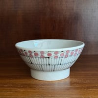 陶彩窯　茶碗(小）古砥部花垣文 と11B