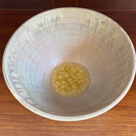 杉山悠　小どんぶりシャープ 14C (直径約15cm)