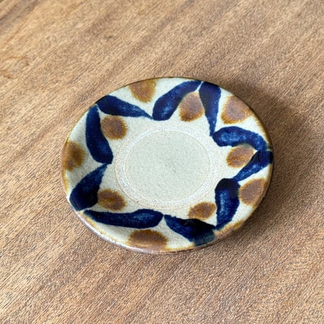 田村窯　4寸皿 タ4D (直径約13cm)