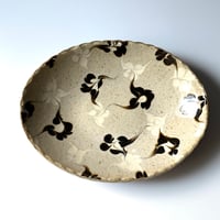 柳瀬俊一郎　カレー皿 菱 C (約24.5×19cm)