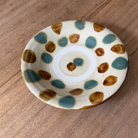 北窯 松田共司工房　8寸皿 キ8B（直径約25cm)