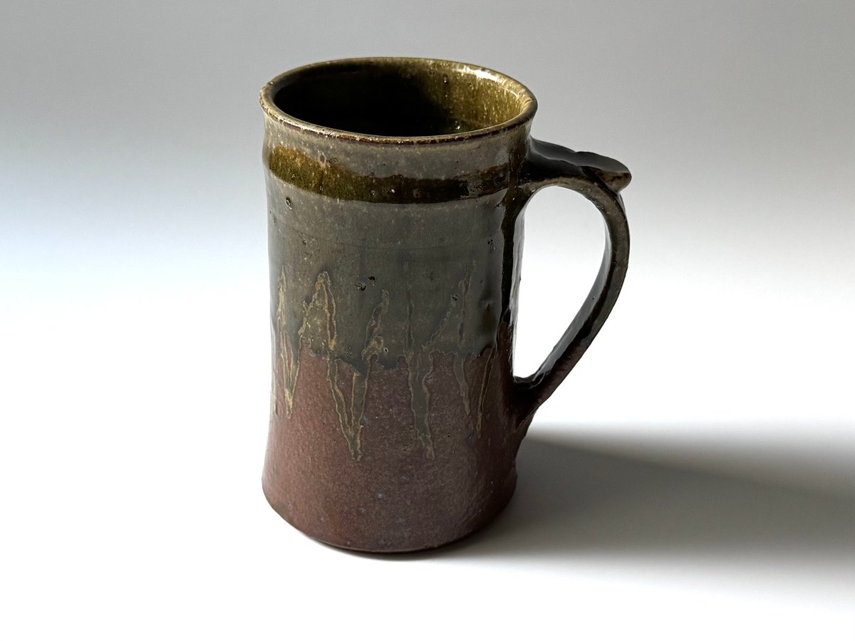 三名窯　松形恭知 三名窯 松形恭知 灰釉抜文ビアマグ C | kogeiseikatsu.shop