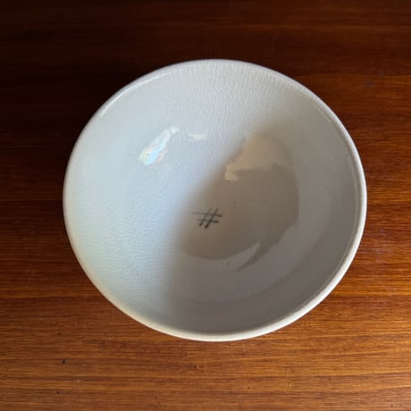 陶彩窯　茶碗(小）古砥部花垣文 と11B