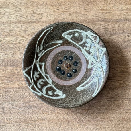 田村窯　5寸皿 タ5I(直径約15.5cm)