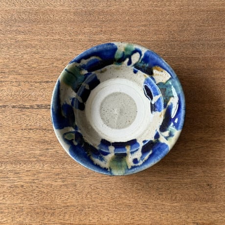 キマノ陶器　5寸皿 キ3I（直径約15cm)